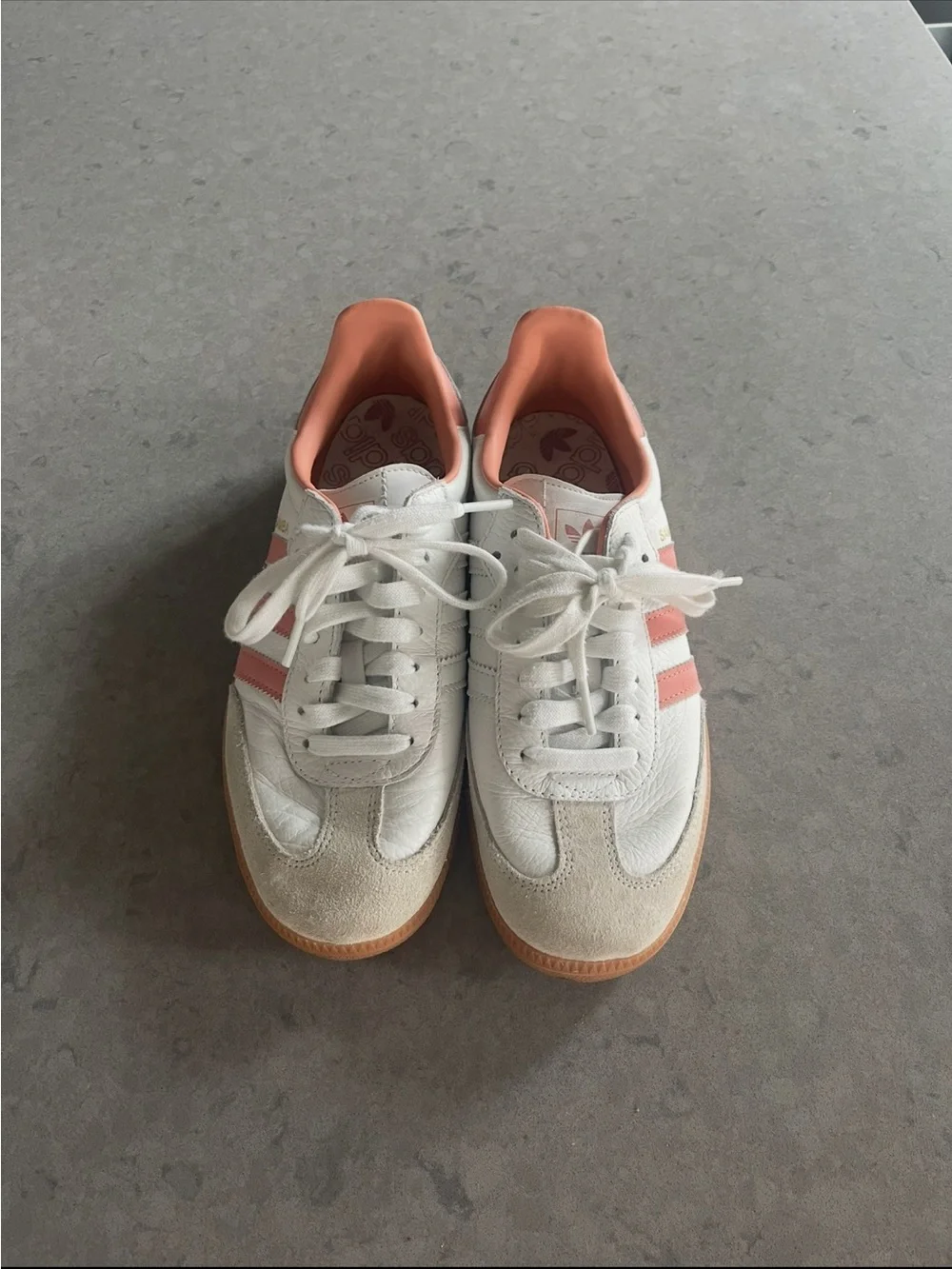 Adidas Samba OG White/Wonder Clay Sneakers